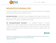 Tablet Screenshot of npsa-association.org